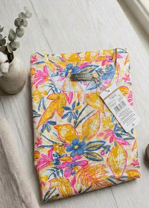 Floral Elegance Kurta - Image 2